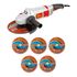 Angle Grinder 230mm Tcag0230 C/w Combo105 230mm Steel Cutting Discs