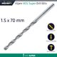 Hss Drill Bit Long 1.5 X 70mm Bulk