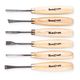 Chisel Set Wood Carving 6 Piece Wooden Box