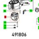 FESTOOL Field Coil OF 1400 EBQ Router Spare Part