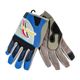 Mechanics Glove X Large Synthetic Leather Palm Air Mesh Back Blue