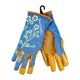 Ladies Slim Fit X-small Garden Gloves Blue
