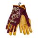 Ladies Slim Fit Small Garden Gloves Maroon