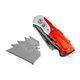 Knife Utility S/steel Blades Foldable With 5 Spare Blades