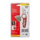 Knife Utility S/steel Blades Foldable With Belt Clip