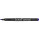 Permanent Pen Blue Medium Tip 1mm