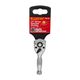 Ratchet Stubby 90mm 1/4' Drive Steel Handle