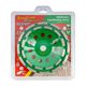 Dia. Cup Wheel 180mm X 22.23mm Dbl Row Cold Pressed Contractor