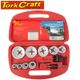 Holesaw Set 13pc In Case Bi-metal