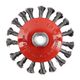 Wire Cup Brush Twisted Bevel Plain 115mmxm14 Bulk